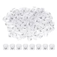 thumbnail image 1 of Uxcell Clothes Hanger Markers, Tags Fit Rod Garment Size Hanger Clips Color Coding Label for Clothing Hangers Clear M, 1 of 6
