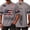 Gray #39, variant on Evdexr 250 Year American Anniversary Graphic Tees Mens Crew Neck Short Sleeve United States 250th Anniversary Shirts Red White Blue American Flag Liberty Fourth Of July T Shirt Gray XS