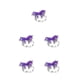 thumbnail image 1 of Minnieouse Anillos de humor termocrómico unicornio no fácil de romper moda Retro temperatura cambiable joyería fiesta pequeño dinosaurio Poni / Unicornio 5piezas, 1 of 6