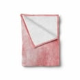 thumbnail image 2 of Coral Soft Flannel Fleece Throw Blanket, Pale Spring Watercolor Design Girlish Tie Dye Effect Print Abstract Image, Cozy Plush for Indoor and Outdoor Use, 50" x 60", Coral Peach Salmon, by Ambesonne, 2 of 6