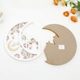 thumbnail image 2 of WEISIPU Ramadan Wood Tray Moon Star Tableware Eid Mubarak Party Serving for Breakfast Dinner Dessertry Pastry Display Holder Decoration Ornament, 2 of 8