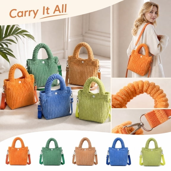 Large Tote, Tote Bag Purse, Crossbody Tote, Purses for Women Crossbody Bag, 13X10 in Multi-Purpose Casual Women Handbag, Convertible Design Easily Switches Between Top Handle