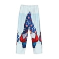 thumbnail image 6 of Balery Cute Gnomes in USA1 print Men's Pajama Pants,Ultra Lightweight Pjs,Lounge Pant-Medium, 6 of 9