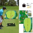 thumbnail image 1 of BotaniNest Double Faced Chipping Game Mat Hitting Mat Training Practice With Realistic For Indoor Outdoor Sports Games And Skill Development 2ML, 1 of 7