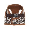 thumbnail image 1 of Pet Dog Canvas Chest Harness - Size XL (Leopard Print), 1 of 2