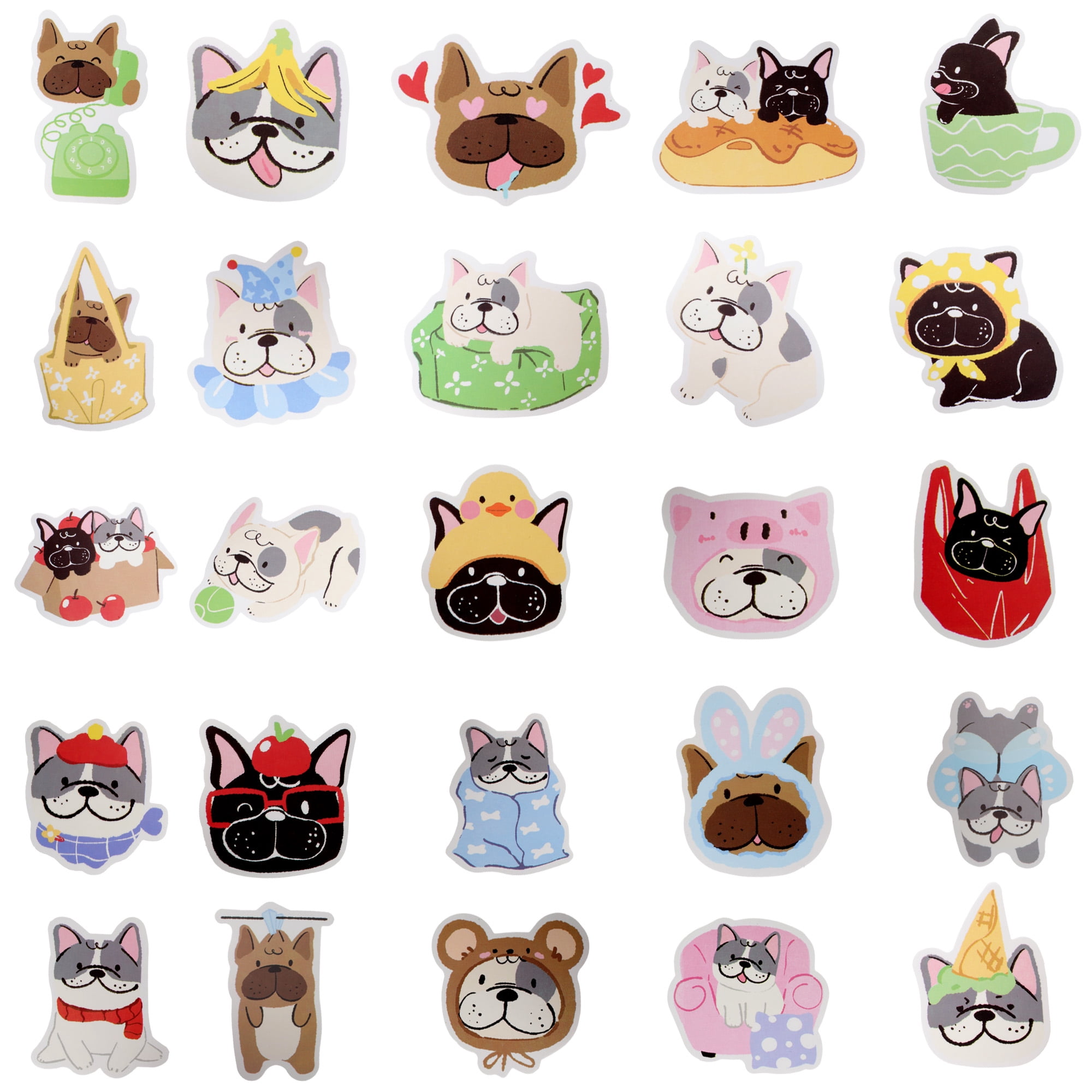 Unique Bargains Waterproof Reading Stickers for Laptop Water Bottle Graffiti Animal