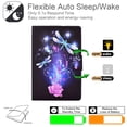 thumbnail image 3 of Allytech Slim Case for iPad Mini 7.9 inch Tablets, iPad Mini 5/Mini 4/Mini 3 2 1 Cover, Soft TPU Bumper Shockproof Auto Sleep Wake Card Slots Holder Wallet Case for iPad Mini 5 2019,Butterfly & Floral, 3 of 6