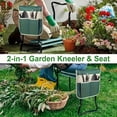 thumbnail image 4 of 1pc Foldable Garden Kneeling Stool, Durable Metal Construction, Non-Slip & Space-Saving Design, Green Portable Stool for Indoor & Outdoor Gardening Use, 4 of 7