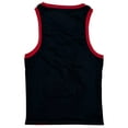 thumbnail image 2 of Ecko Unltd Men's Tank Top Block Stitch Panels Sleeveless Tee T-Shirt (Medium, Red/Black), 2 of 2