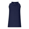 thumbnail image 5 of Pimelu Tank Top for Women Sleeveless Blouses for Women Summer Comfy Lightweight Chiffon Jacquard Tank Tops Casual Solid Round Neck Pleated Pullover Vest Shirts Tank Top, 5 of 6