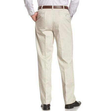 savane men's flat front stretch ultimate performance chino