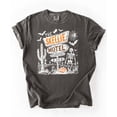 thumbnail image 4 of The Skellie Motel Halloween Shirt for Men & Women Unisex Spooky Skeleton Graphic Tee Pepper Shirt Adult Medium, 4 of 4