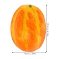 thumbnail image 2 of 6 uds modelo de melón simulación modelo de melón modelo de melón falso modelo de fruta Artificial, 2 of 5