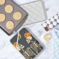 thumbnail image 5 of Yayeee Pot Holders Kitchen Heat Resistant with Pocket 7"x9.8" Cotton Oven Cooking Hot Pads, Halloween Skeletons, 5 of 7