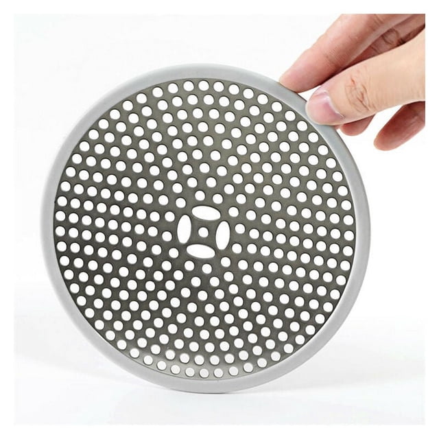 1 pieza de atrapapelos para ducha, filtro de ducha para baño de 118 mm/4,65", rejilla de ducha, filtro de bañera antipelos, rejilla de bañera antipelos, para cocina, ducha de baño