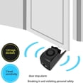 thumbnail image 5 of Qiweii 2 In 1 Door Stopper Alarm, Portable Wedge Security Device with 120dB Siren, Anti Slip Floor Block Design for Hotel Room, Apartment and Indoor Private Space Protection, 5 of 8