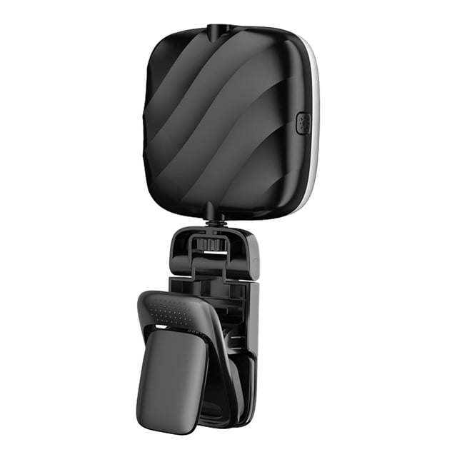 Bunblic LED Phone Video Light Camera Light Fill Lamp 9 Brightness Levels Battery Powered for Photography Makeup Picture Multipurpose Black
