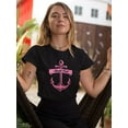 thumbnail image 2 of Hold Fast Women Black T-Shirt, Female Medium, 2 of 4