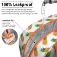 thumbnail image 5 of Lunch Bag Lunch Box for Women Reusable Insulated Lunch Bags,Water-Resistant Pineapple Pattern Cooler Lunch Tote Bag, Large Capacity for Work Travel Picnic, 5 of 6