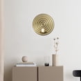 thumbnail image 3 of Candelero colgante del hierro del aplique de ve de pared 255x255x85 cm Zulema candelabro de pared, 3 of 8