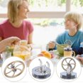 thumbnail image 4 of Stirling engine model miniature engine steam engine science experiment physics popular science toys gifts, 4 of 4