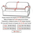 thumbnail image 5 of Velvet Sofa Cover for Living Room Thick Elastic Sofa Cover 1/2/3/4 Seater L Shaped Corner Sofa Cover Stretch Cover for Sofa (colour15,2 SEAT (145-185CM)), 5 of 7