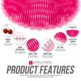 thumbnail image 2 of 10pcs Urinal Screen Splash Mats, Scented Toilet Deodorizer And Urinal Splash Guards For Mens Toilet Urinal Screen Cherry Pink, 2 of 5