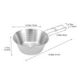 thumbnail image 3 of CxhicLuv Stainless Steel Folding Cup 5.1×5.1×1.9 Inch Heat-Resistant, Scale-Lined, Portable – Outdoor Camping Mug, Ideal for Camping, Hiking, Picnics, Perfect for Campers, 3 of 9