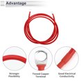 thumbnail image 4 of Unique Bargains 1 Pc Cable Inversor de Batería Universal 3/8" Lug 8FT Cable de Batería 5 AWG Gauge Rojo Cobre Estañado, 4 of 7