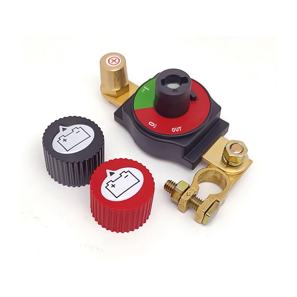 yaaqii Marine Waterproof Battery Disconnect Switch for RV Car Boat for ATV 12V 48V