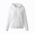 thumbnail image 6 of BUIGTTKLOP Womens Hoodies Oversized Hooded Sweatshirt Casual Long Sleeve Drawstring Pullover Tops, 6 of 8