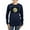 Navy, variant on CafePress - Halloween Moon Spooky Crows Long Sleeve T Shirt - Women's Long Sleeve Graphic Tee Casual Fit