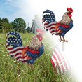 thumbnail image 2 of TIELUTT The Independence Day Rooster Card Is A Combination of Fashion and Tradition Garden for 4ft Metal Holder Wallet for Men Rabbit Cardigan Sweater Yard Signs Customized Letters Banner Stand, 2 of 4