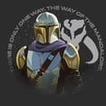 thumbnail image 2 of Women's Star Wars: The Mandalorian Mandalore Way  Graphic Tee Black X Large, 2 of 4