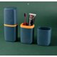 thumbnail image 2 of Caja de almacenamiento de plástico CHAO para cepillos de dientes portátil de viaje 2 uds azul, 2 of 5