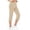 *Beige, variant on ClodeEU Women's High Waist Cropped Pants with Pockets,Casual Stretchy Comfort Fit Capri Pants Gray,Women's Plus L