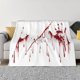 thumbnail image 1 of Fotbe Bloody Hand Manta de Franela con Estampado, Manta Ultrasuave para Cama, Sofá, Auto, Hipoalergénica y Antibolitas-40"x30", 1 of 6