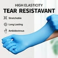 thumbnail image 2 of Supmedic Basic Medical Nitrile Exam Gloves, Powder-Free Non-Sterile Food-Safe Cleaning Disposable Glove, Blue 100Pcs (X-Large), 2 of 5