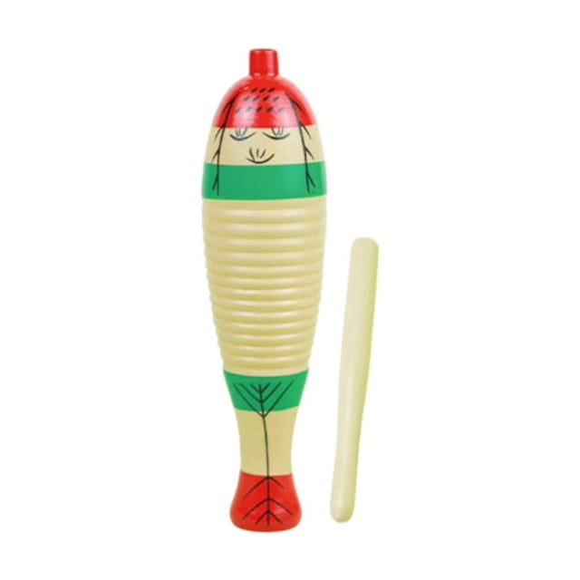 Instrumento de percusión, instrumento de tambor, regalos de cumpleaños, juguete musical, instrumento de madera, bloque de percusión Musical para niños 21cm