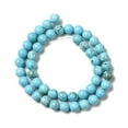 thumbnail image 3 of Dyed Heated Natural Magnesite Beads Strands Round 8mm Hole: 1mm 47pcs/strand 14.96 inch(38cm), 3 of 4
