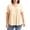 Beige, variant on Oversized Tshirts for Women V Neck Short Sleeve Tunic Tops with Single Row Button Front Ruffle hem Pleated Shirts Casual Loose Fit Solid Clothes Black 2XL