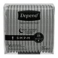 Depend Night Defense Adult Incontinence Underwear for Men, Overnight, S