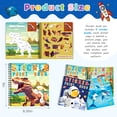 thumbnail image 3 of Libros de pintura autoadhesivos homicozy para niños de 4 a 10 años con 30 imágenes, 3 of 8