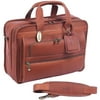 ClaireChase Guardian Carrying Case (Briefcase) for 17" Notebook, Saddle