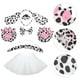 thumbnail image 3 of 1 set COSPlay Dog Headband Tail Tie Tie Guante de la nariz falso Tutu Falda para Halloween, 3 of 5