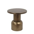 thumbnail image 1 of Benjara Table d'Appoint Moderne en Métal, Grande, Or, 1 of 5