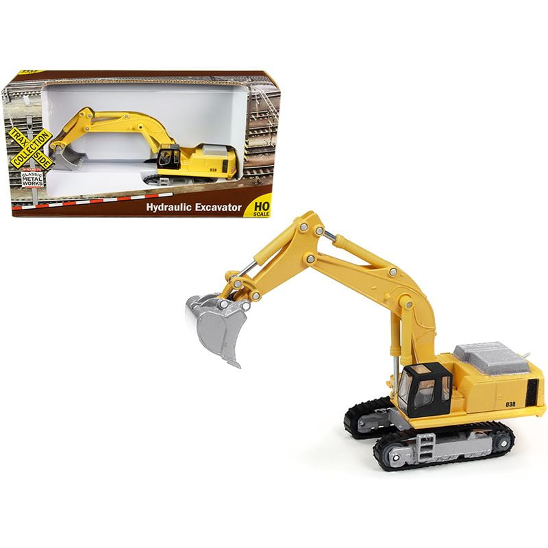 KDW 1:87 Scale Diecast Cable Excavator Construction Vehicle Cars Model Toys