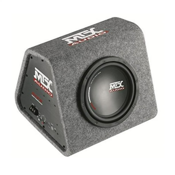 MTX AUDIO RTP8A 8" 120W Car Loaded Subwoofer Enclosure Amplified Box