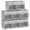 Blended Gray-10.6 Inch.- 8 Pack, variant on 12.2 Inch Storage Cubes 6 Pack Cube Bins With Window Fabric Handle Foldable Box For Clothes Toys Books (grey)