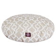 thumbnail image 2 of Majestic Pet Athens Round Dog Bed Treated Polyester Removable Cover Sand Small 30 x 30 x 4, 2 of 6